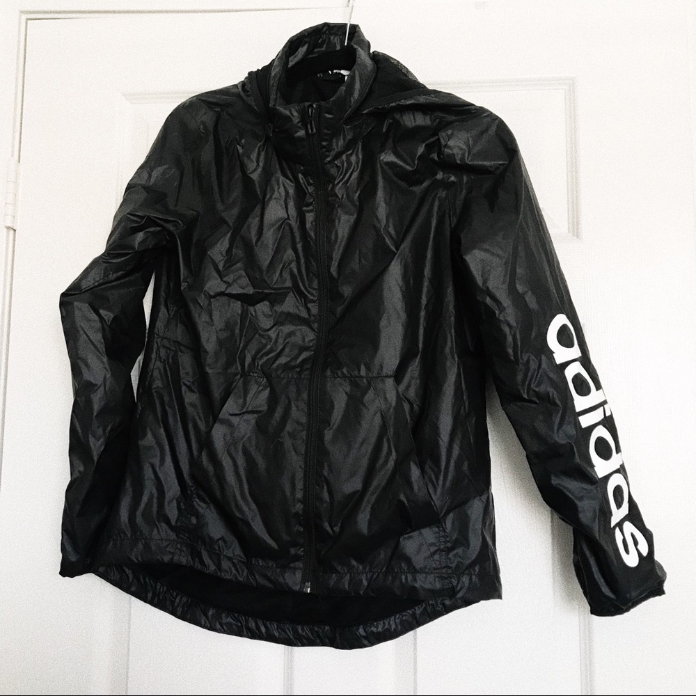 Black Adidas Running Jacket